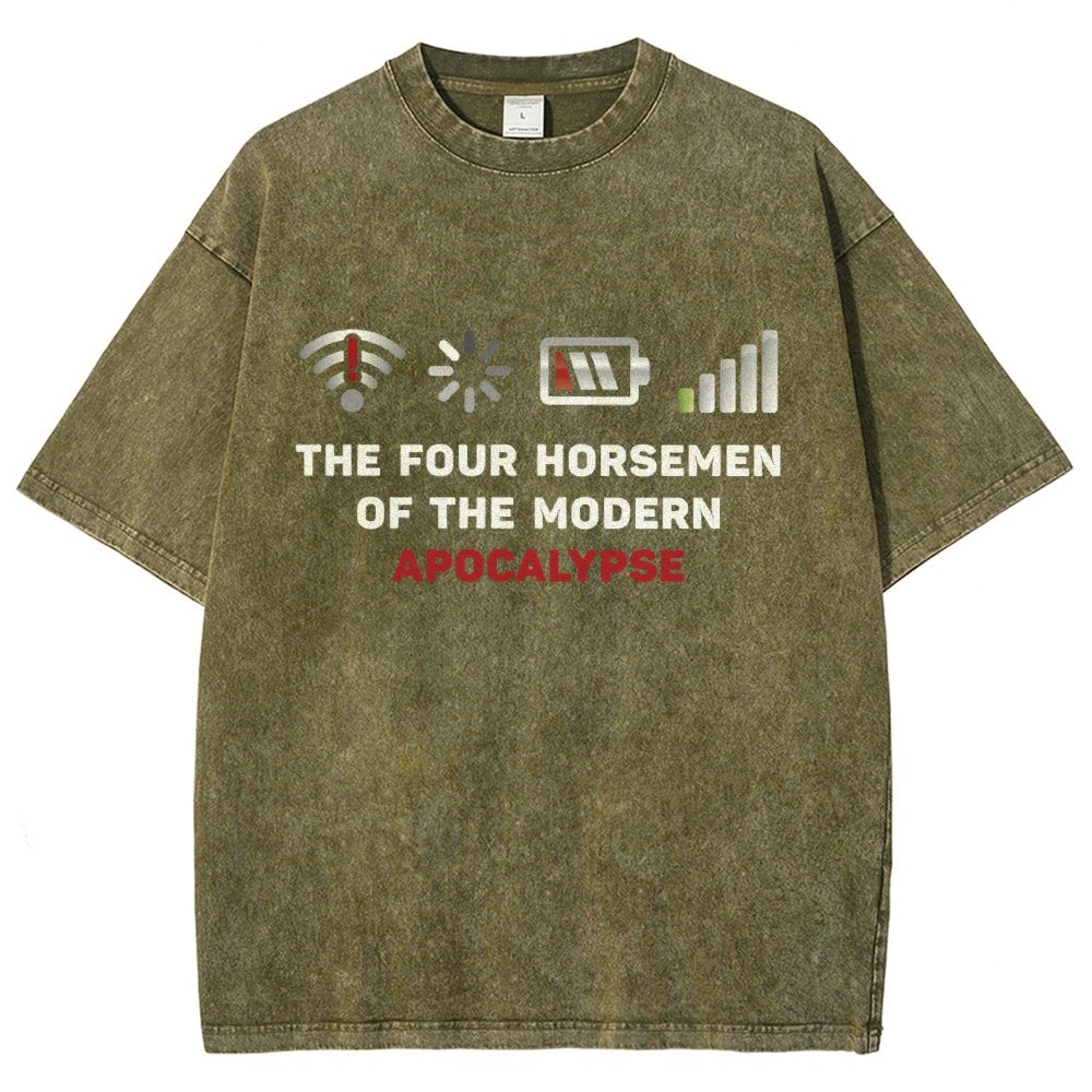 Four Horsemen Vintage Distressed T-shirt