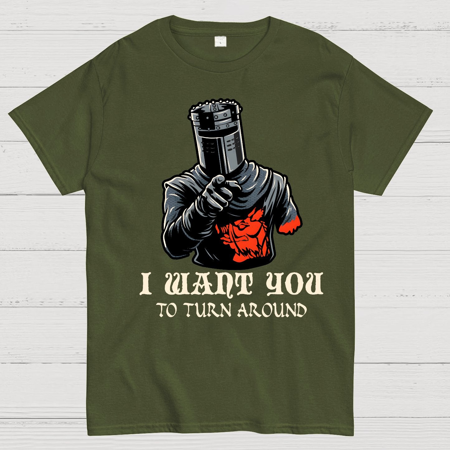 I Want You To Turn Around Geek T-Shirt