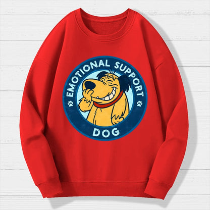 Dog Support Or Not? Geek Cotton Sweatshirt