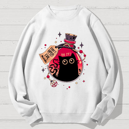 Bottled Menace Geek Cotton Sweatshirt