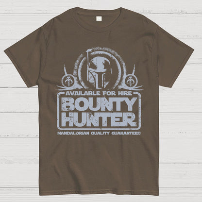 Available For Hire Bounty Hunter Geek T-Shirt