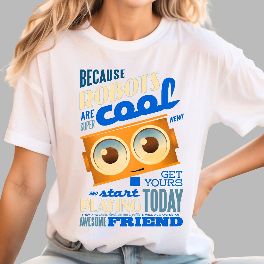Robots Are Cool Geek T-Shirt