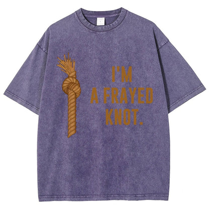 I'm A Frayed Knot Vintage Distressed T-shirt