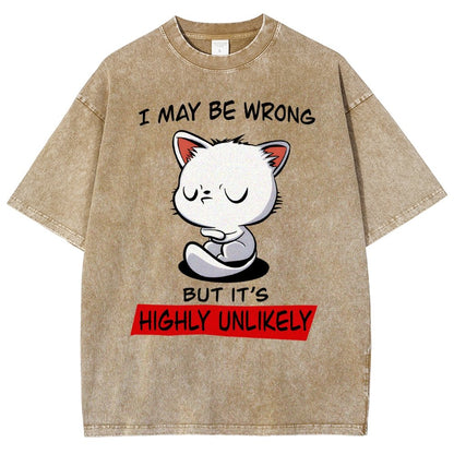 I May Be Wrong Vintage Distressed T-shirt