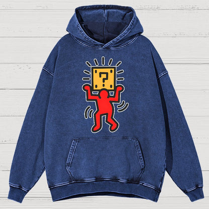 Mysterious Brothers Vintage Distressed Hoodie