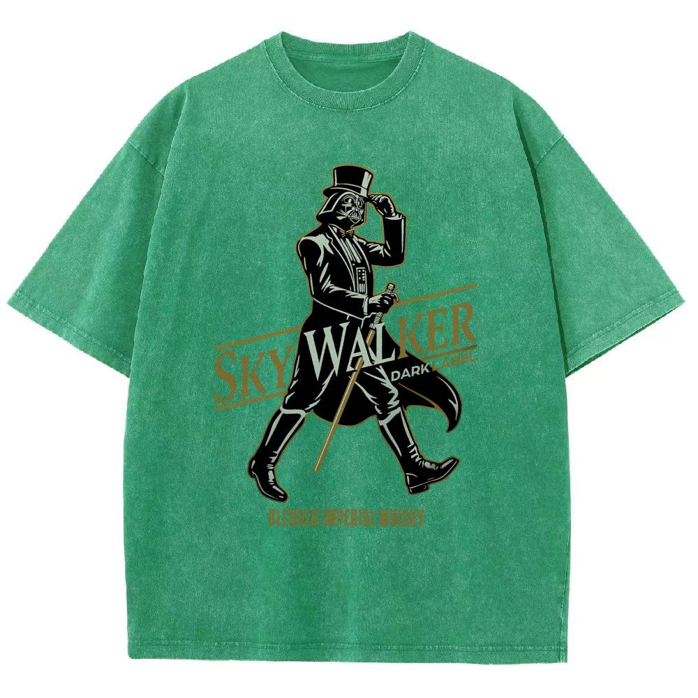 Keep Sky Walking Vintage Distressed T-shirt