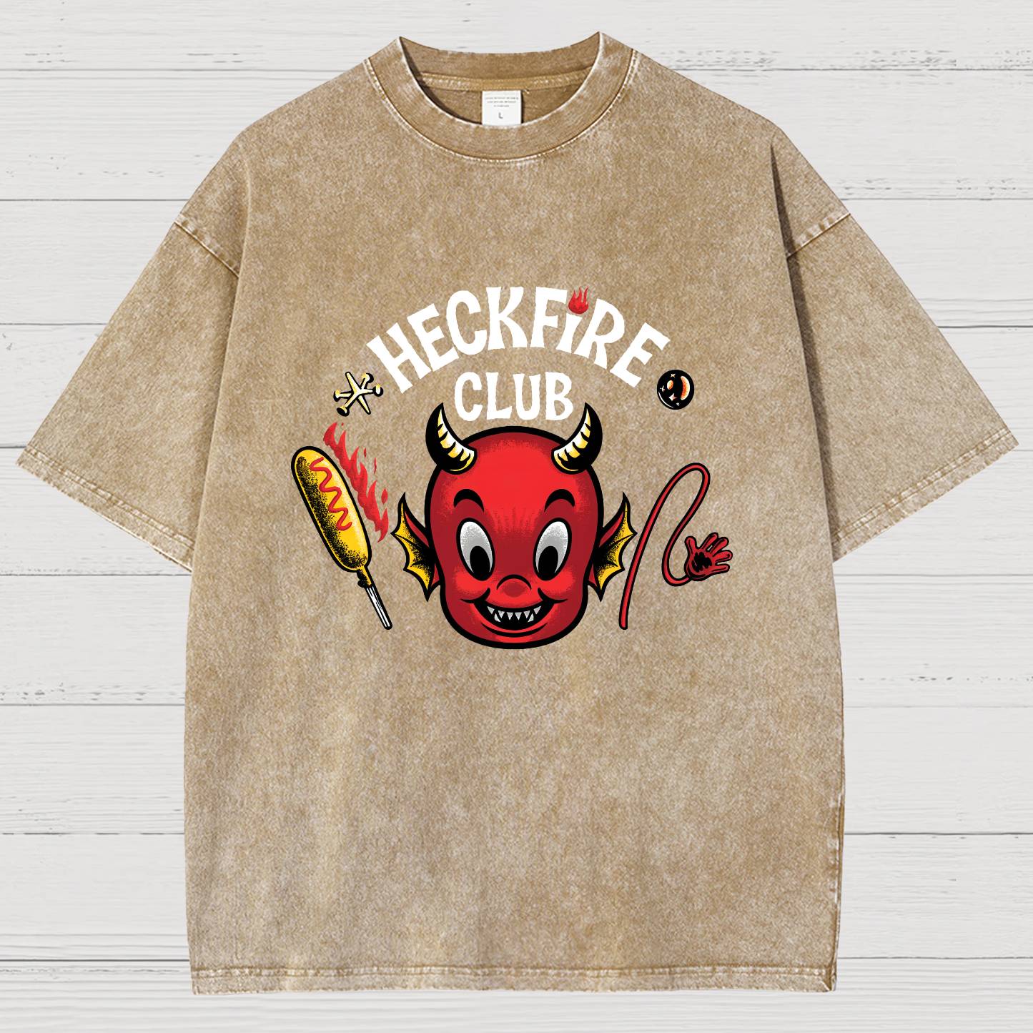 FIRESTORM CLUB Vintage Distressed T-shirt