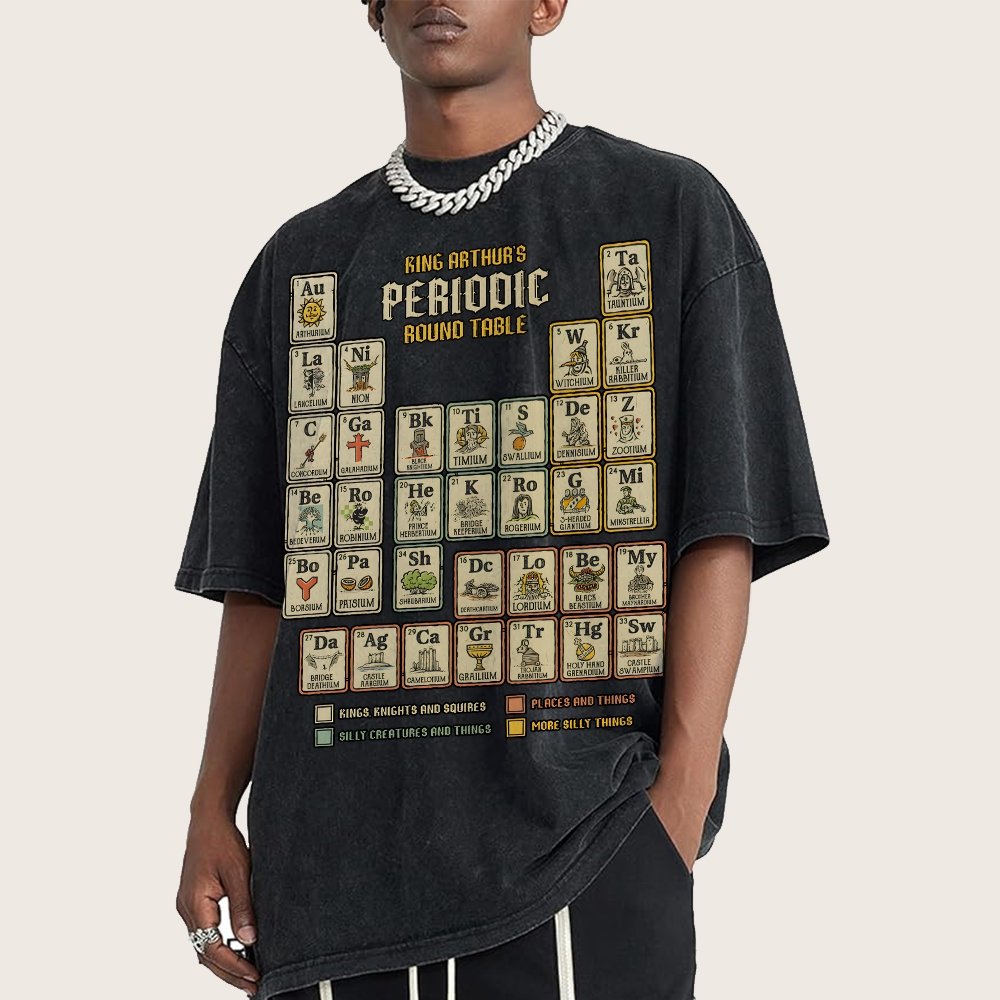 The Periodic Round Table Vintage Distressed T-shirt
