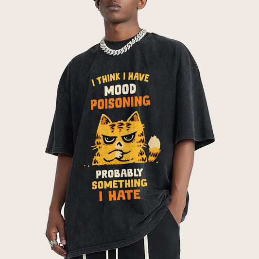 A Bad Case Of Mood Poisoning Vintage Distressed T-shirt
