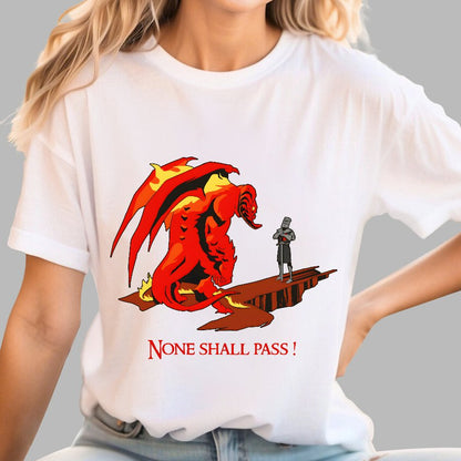 None Shall Pass Geek T-Shirt