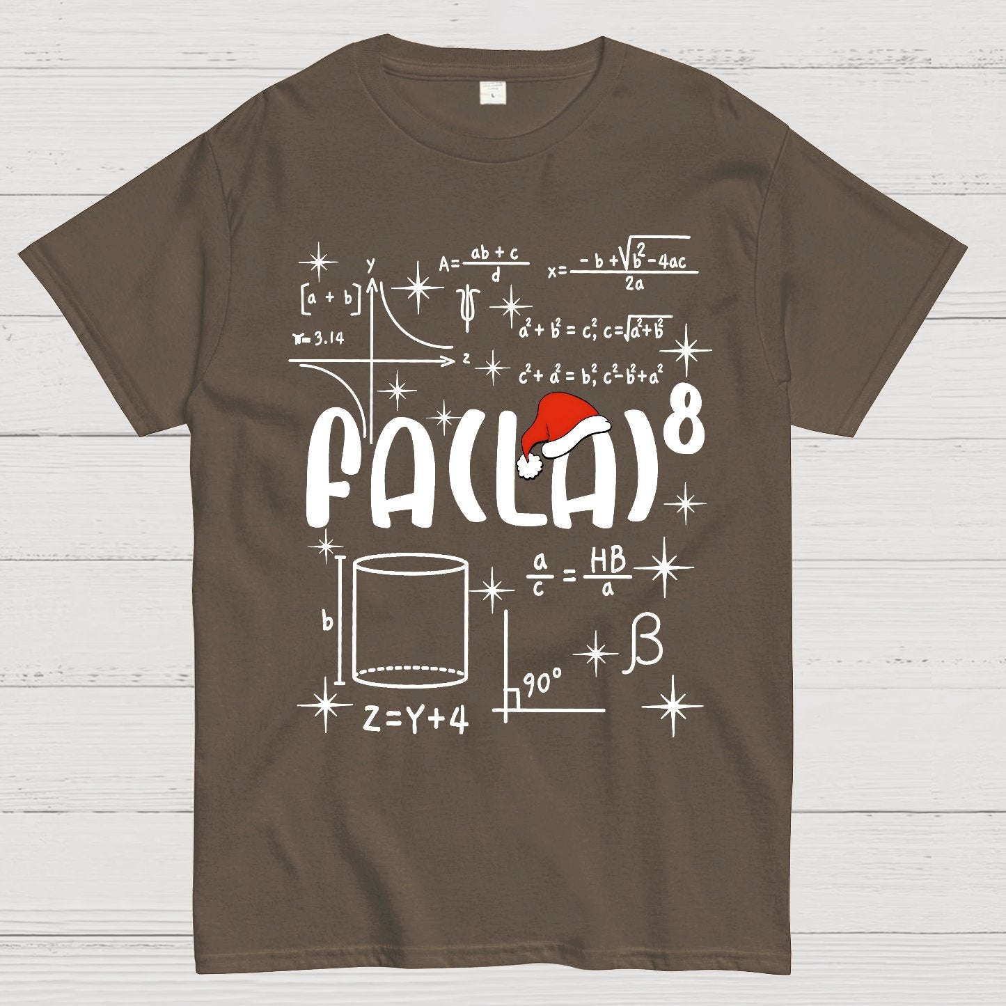 Christmas Math Fa La La Geek T-Shirt