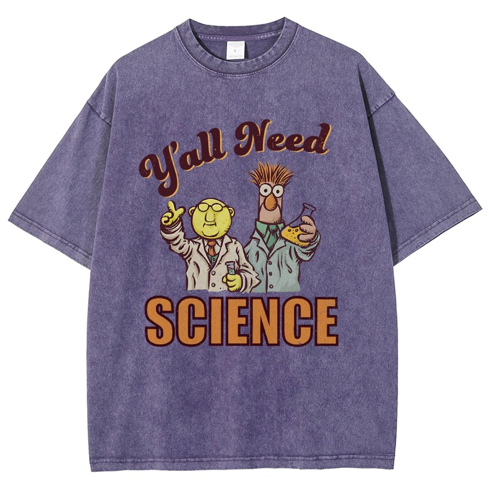 Y'all Need Science Vintage Distressed T-shirt