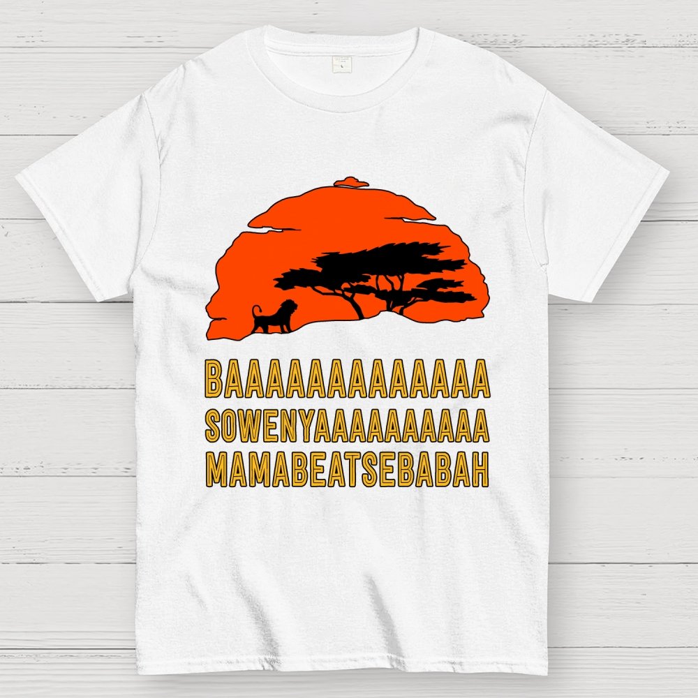Baaa Sownyaaa Mamabeatsebabah Unisex Geek T-Shirt