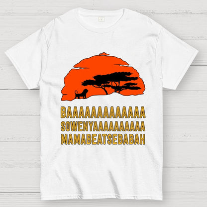 Baaa Sownyaaa Mamabeatsebabah Unisex Geek T-Shirt