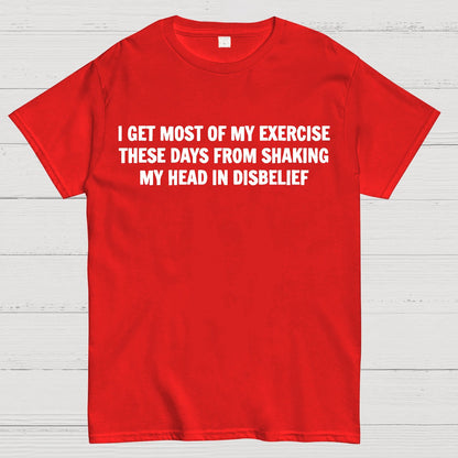 Shaking My Head Sarcastic Geek T-Shirt