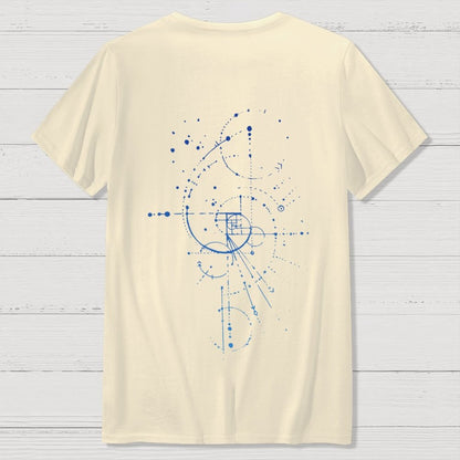 Fibonacci Nerdy  Back Printing Geek T-Shirt