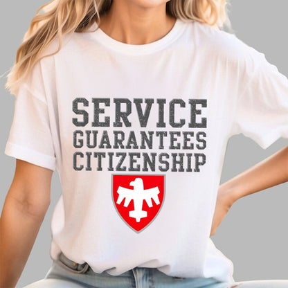 Service Guarantees Citizenship Unisex Geek T-Shirt
