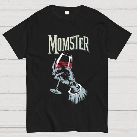 Funny Momster Design Halloween Art Geek T-Shirt