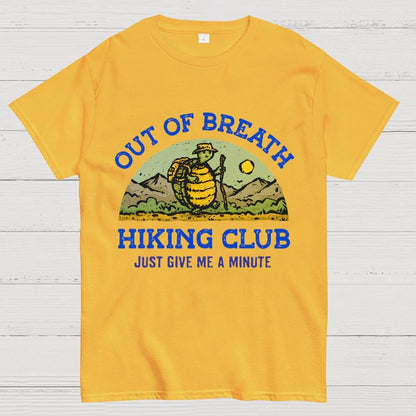 Out Of Breath Hiking Club Geek T-Shirt