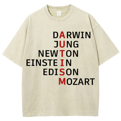 Autism and genius: different ways of thinking Vintage Distressed T-shirt