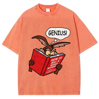 Genius Plan Vintage Distressed T-shirt