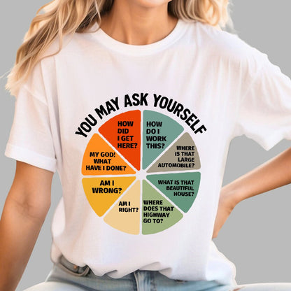 You May Ask Yourself Geek T-Shirt