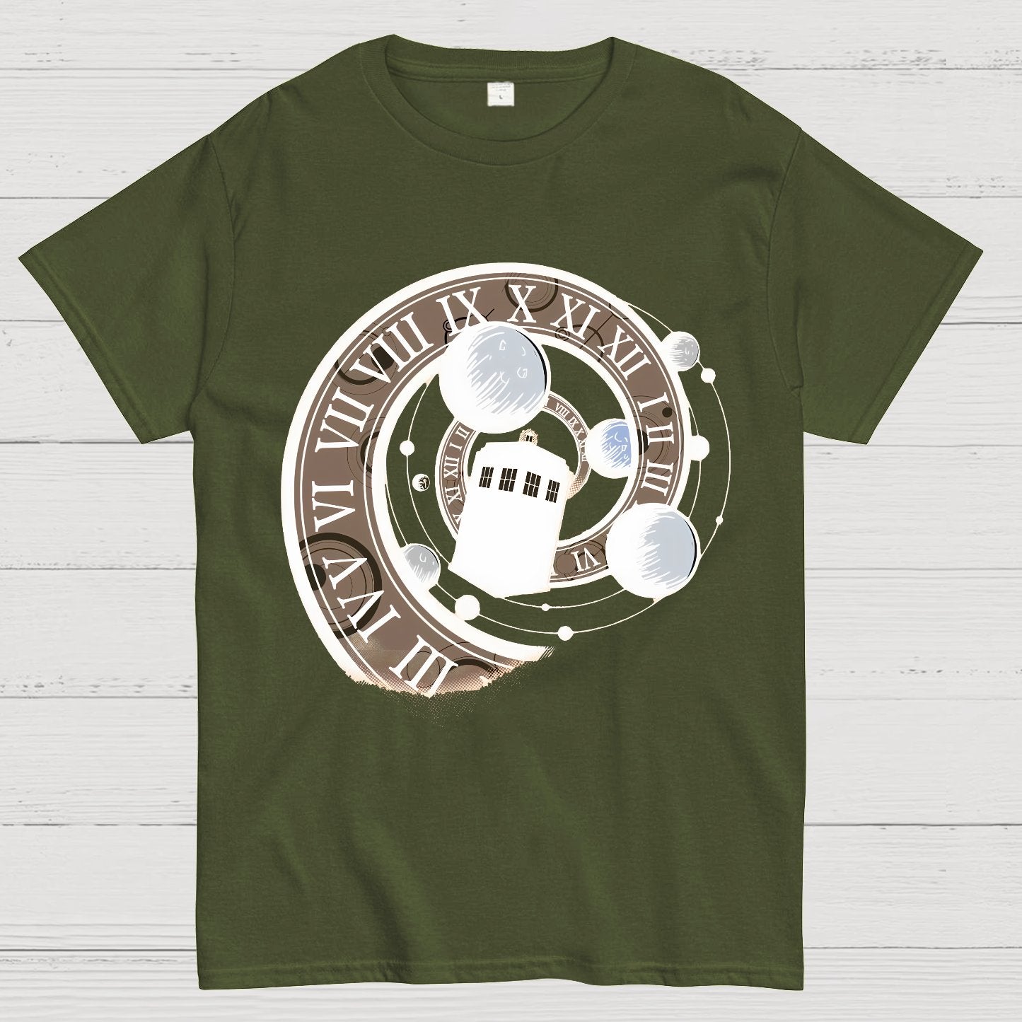 Time Travel Box Geek T-Shirt