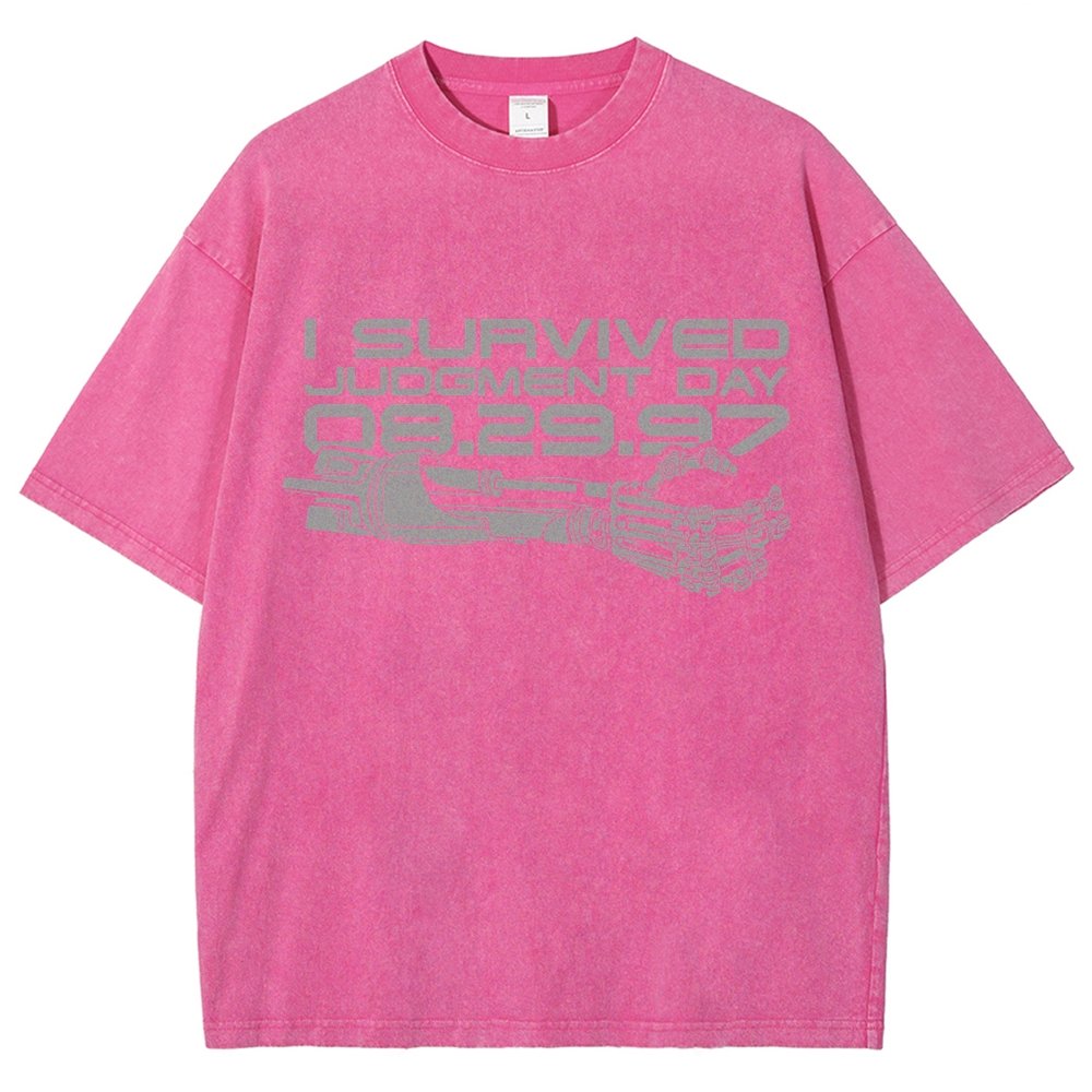 Judgment Day Survivor Vintage Distressed T-shirt