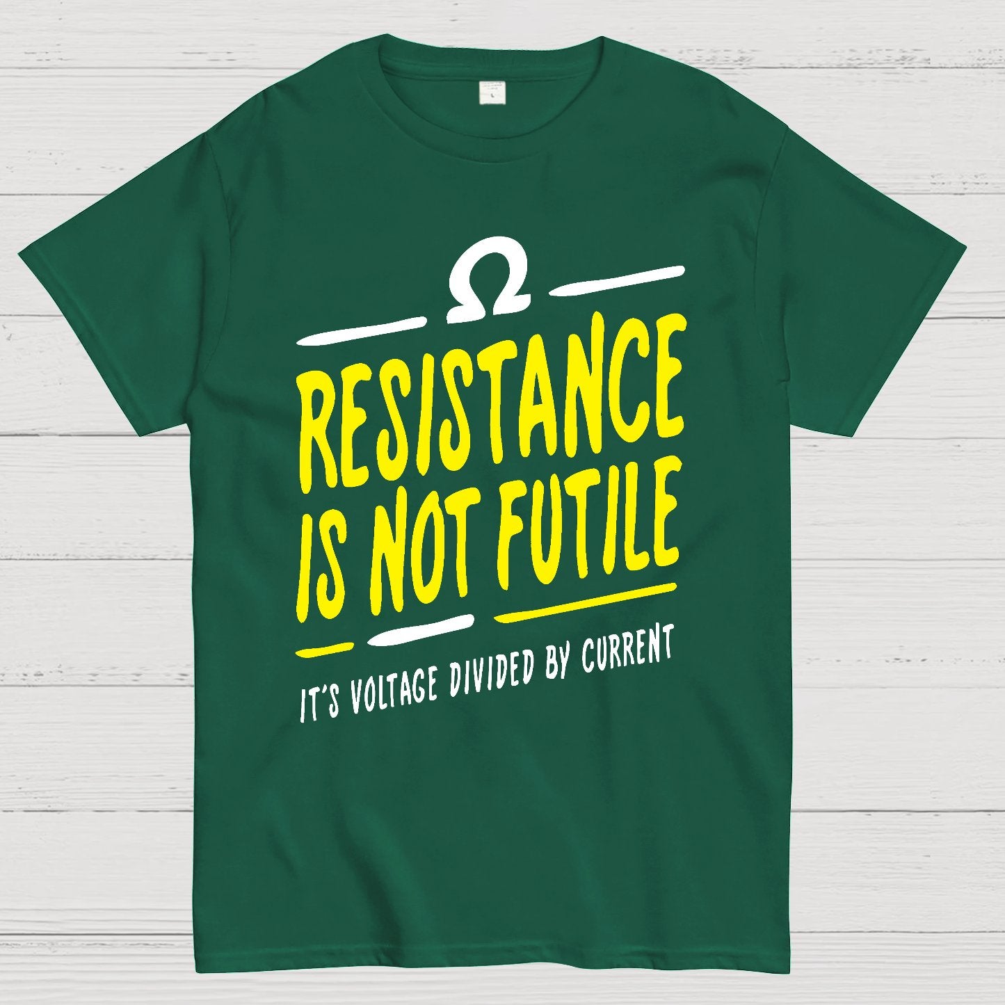 Resistance Is Not Futile Geek T-Shirt