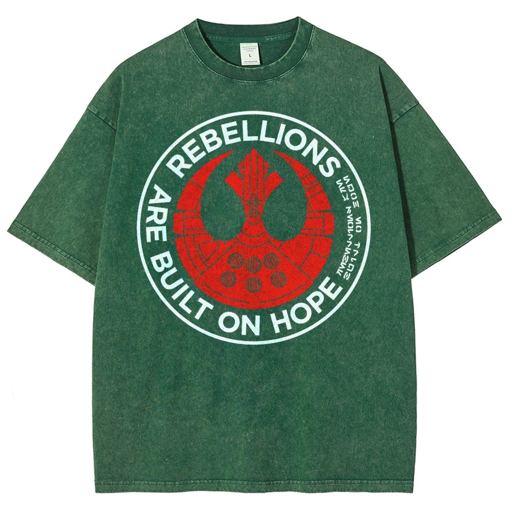 Rebellions Are Built on Dreams Vintage Distressed T-shirt