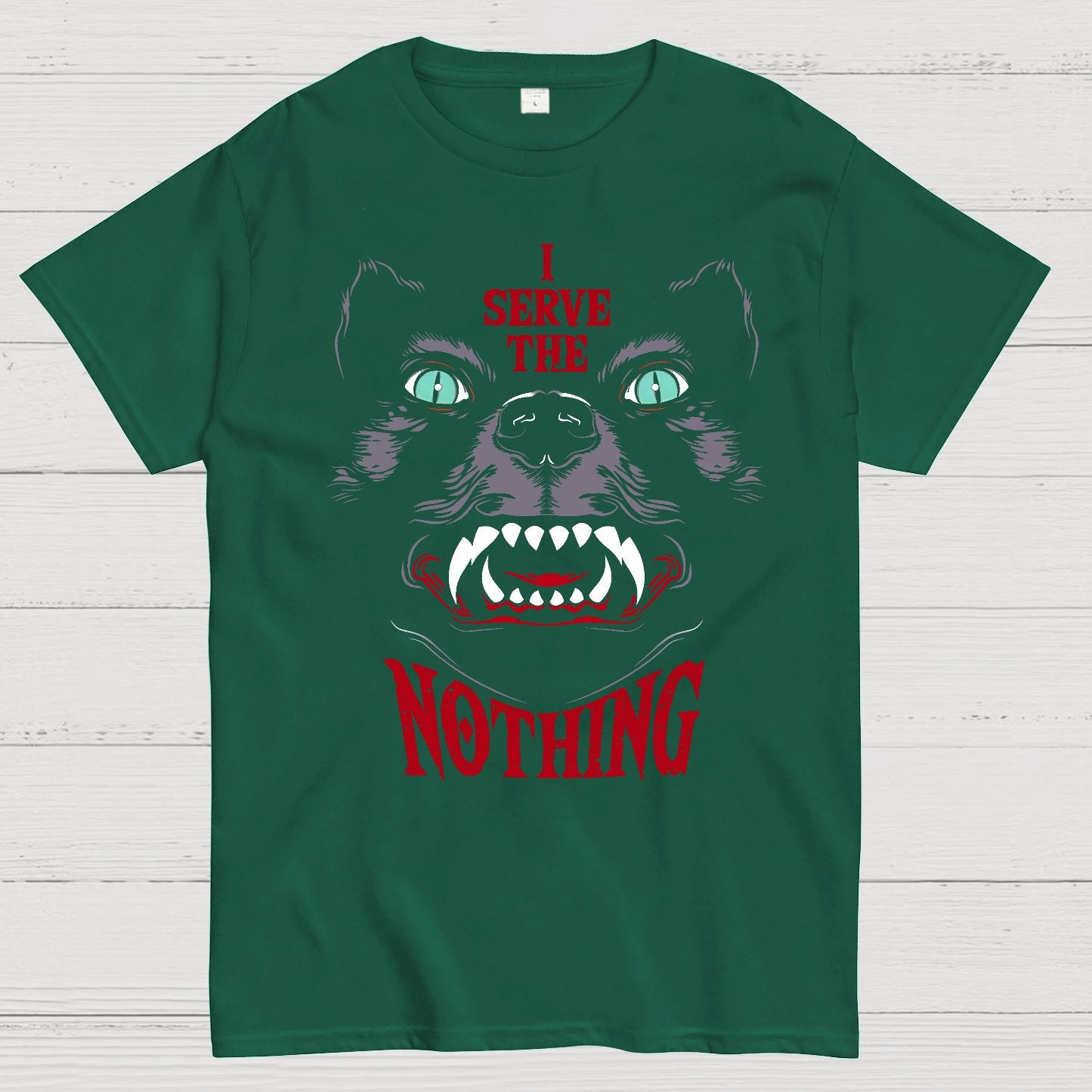 I Serve The Nothing Geek T-Shirt