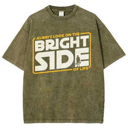 Always Look On The Bright Side Vintage Distressed T-shirt