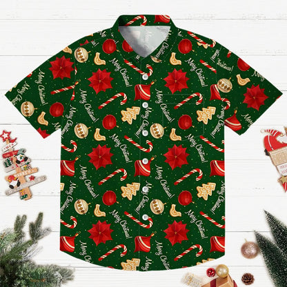 Merry Christmas Print Geeky Shirt