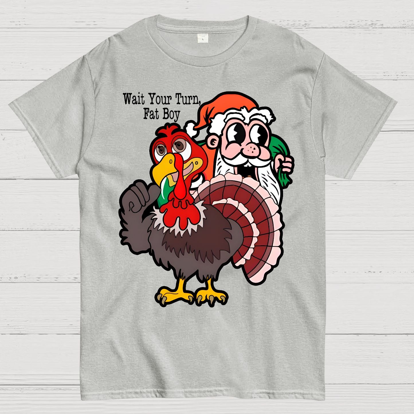 Wait Your Turn, Fat Boy Geek T-Shirt