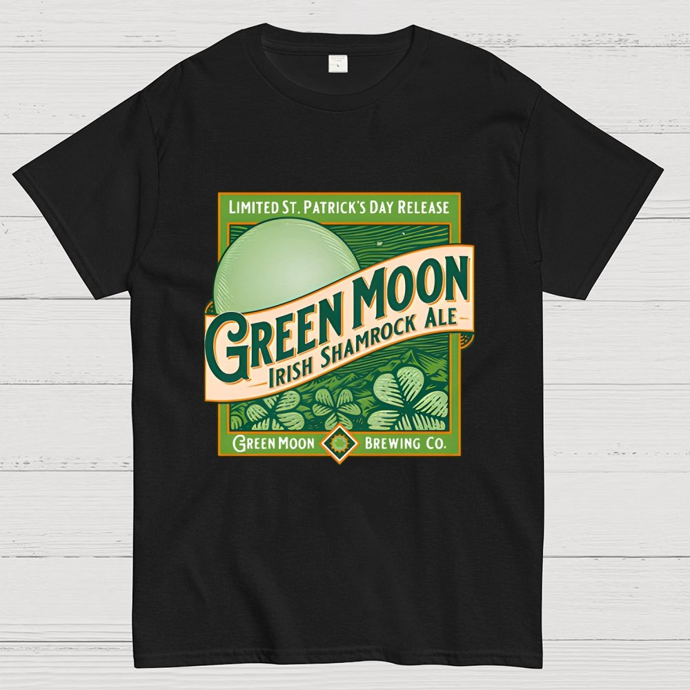 Green Moon Geek T-Shirt
