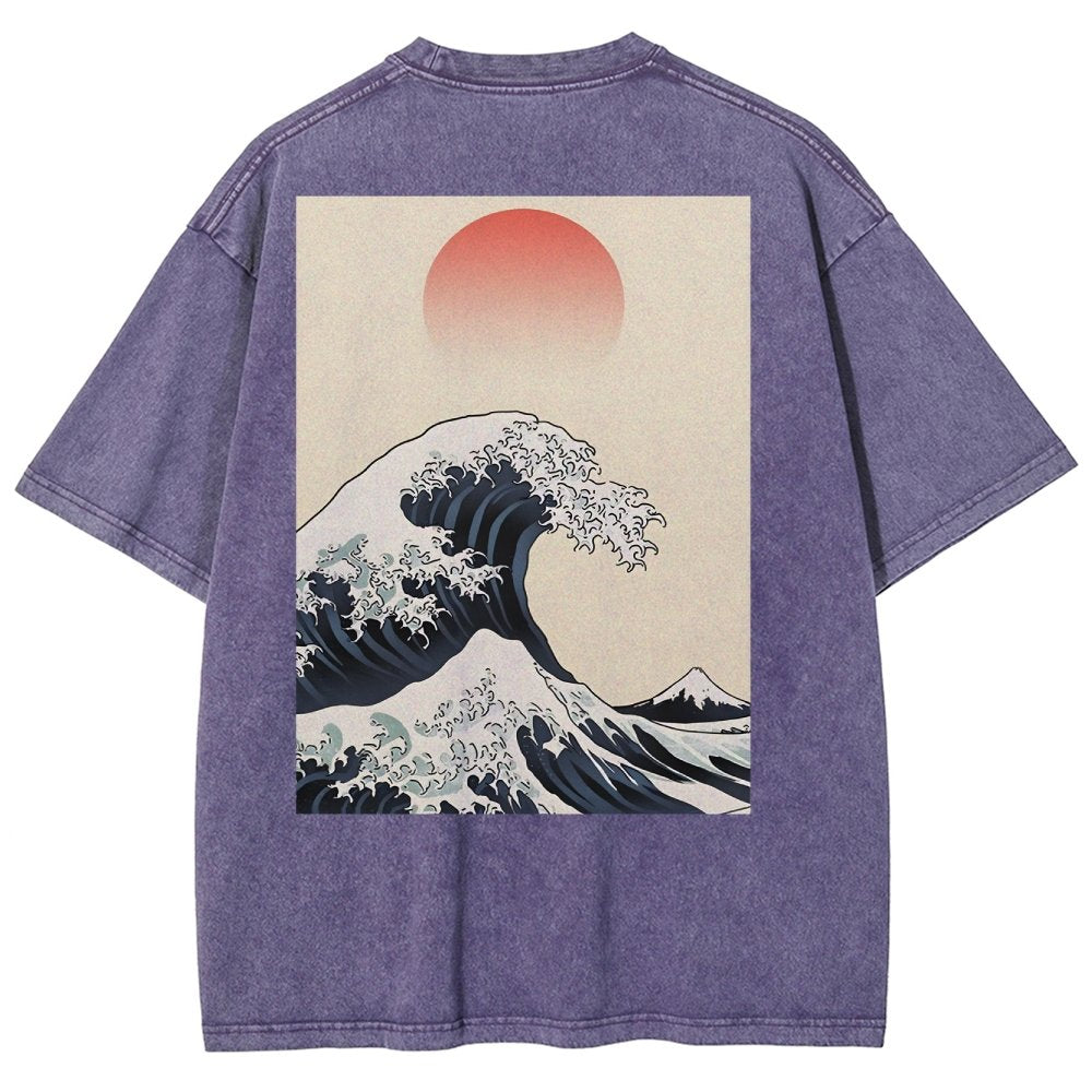 Sunny Wave Washed T-Shirt