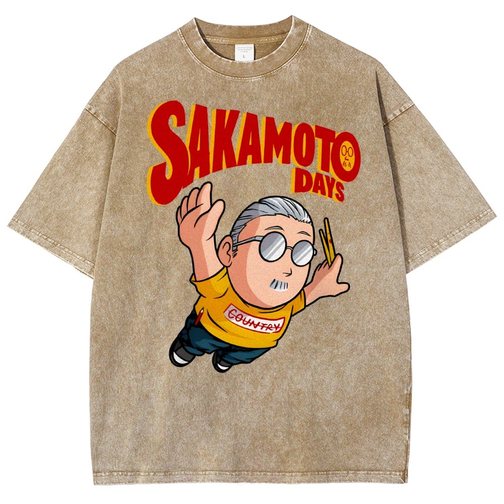 Flying Sakamoto Vintage Distressed T-shirt