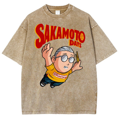 Flying Sakamoto Vintage Distressed T-shirt