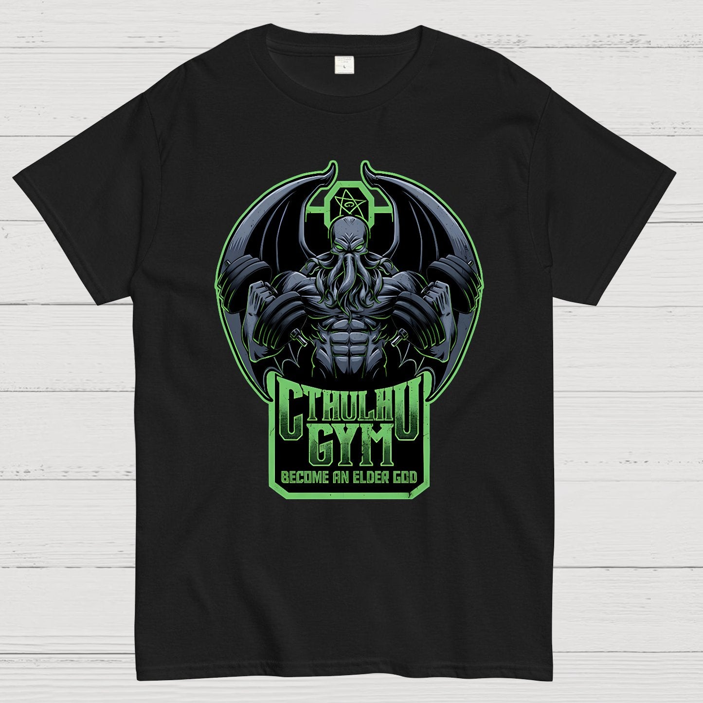 Cthulhu Gym Geek T-Shirt