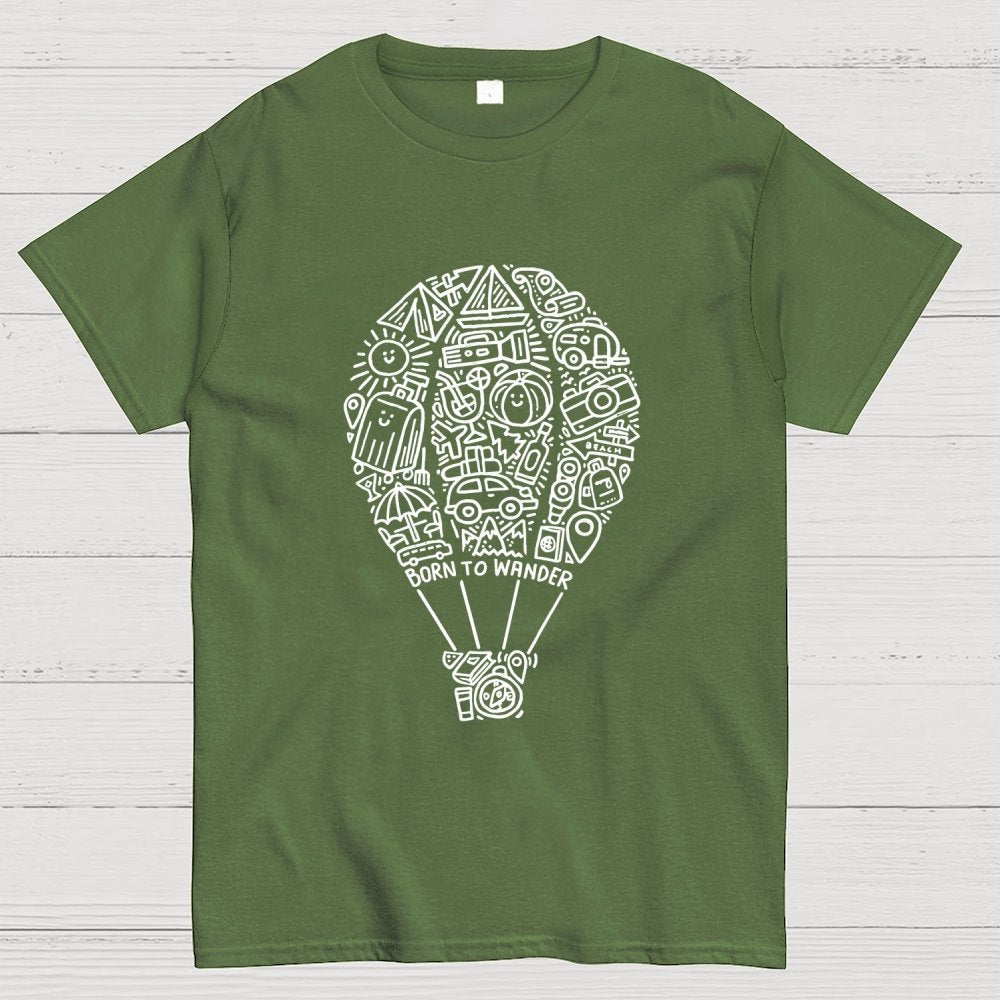 Born to Wander Geek T-Shirt