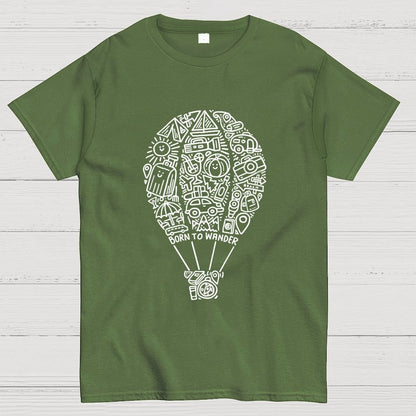 Born to Wander Geek T-Shirt