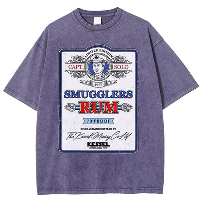 Smugglers Rum Vintage Distressed T-shirt