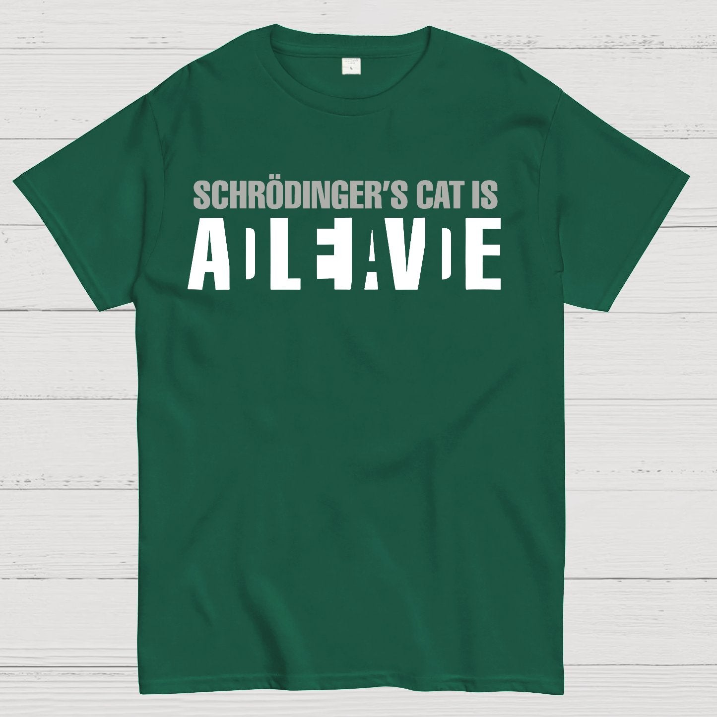 Schrodinger's Cat Is A Paradox Geek T-Shirt