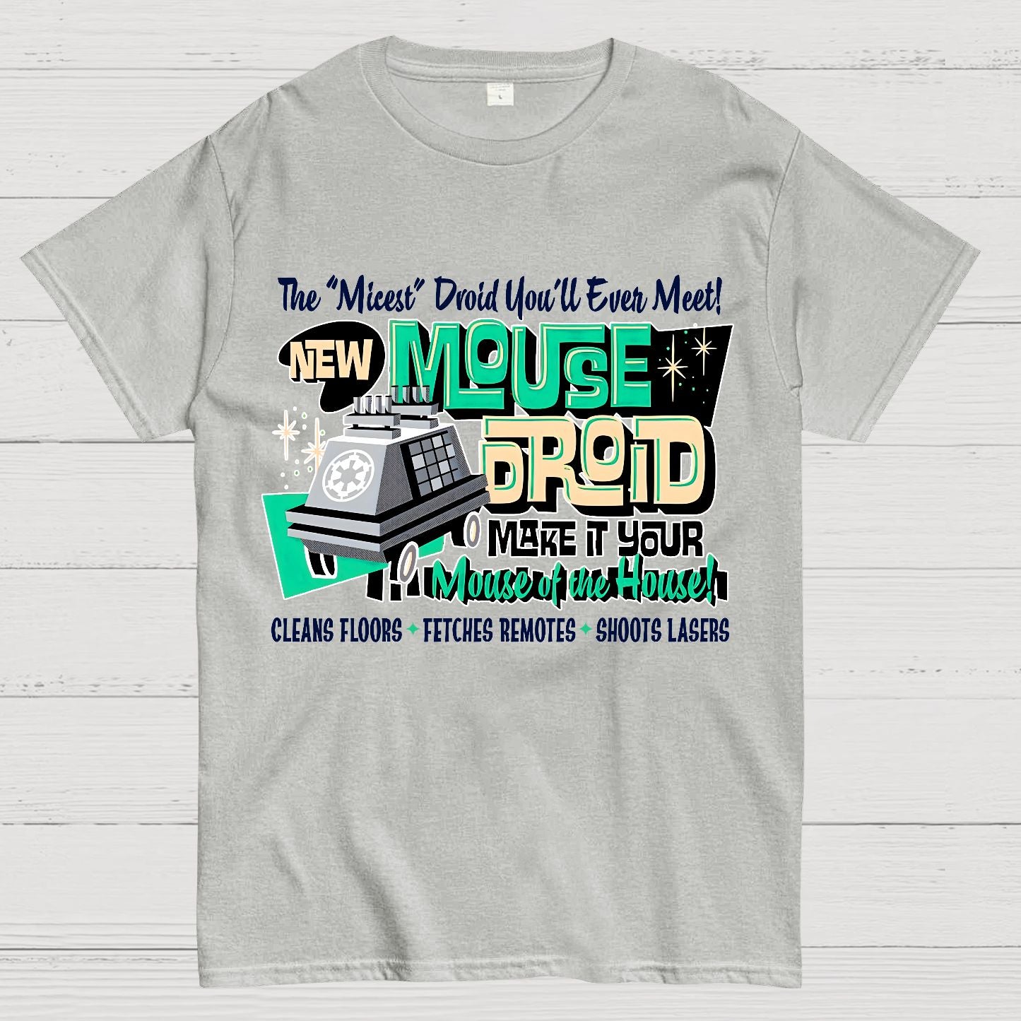 Robot Mouse Geek T-Shirt