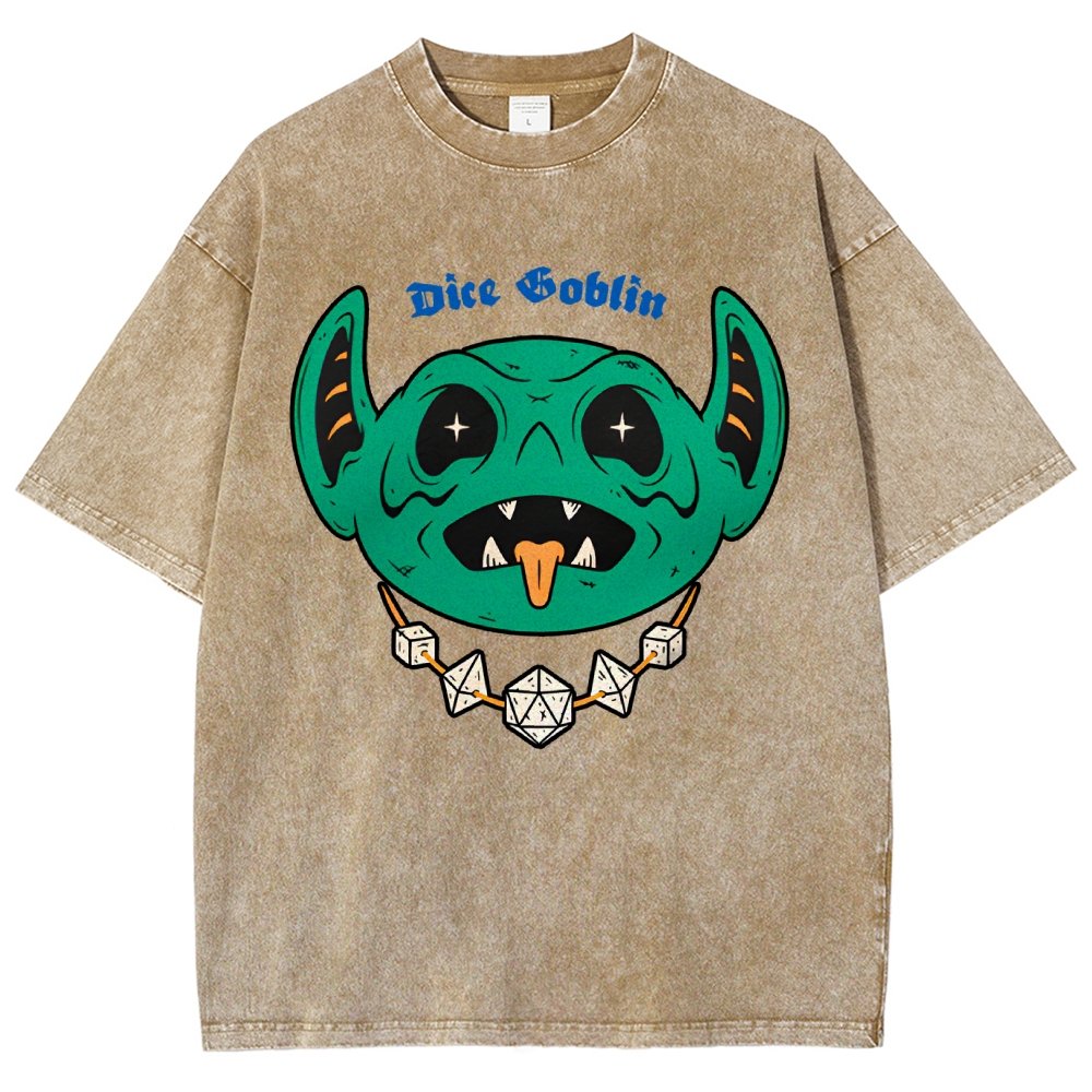 Dice Goblin Vintage Distressed T-shirt