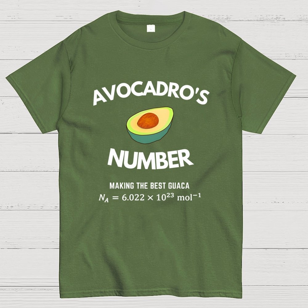 Funny Avogadro's Number Geek T-Shirt