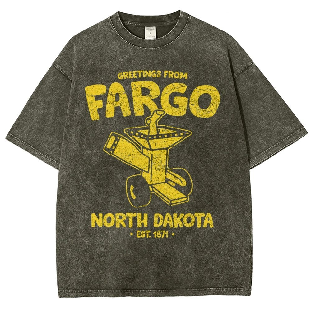 Greetings From Riverton Vintage Distressed T-shirt
