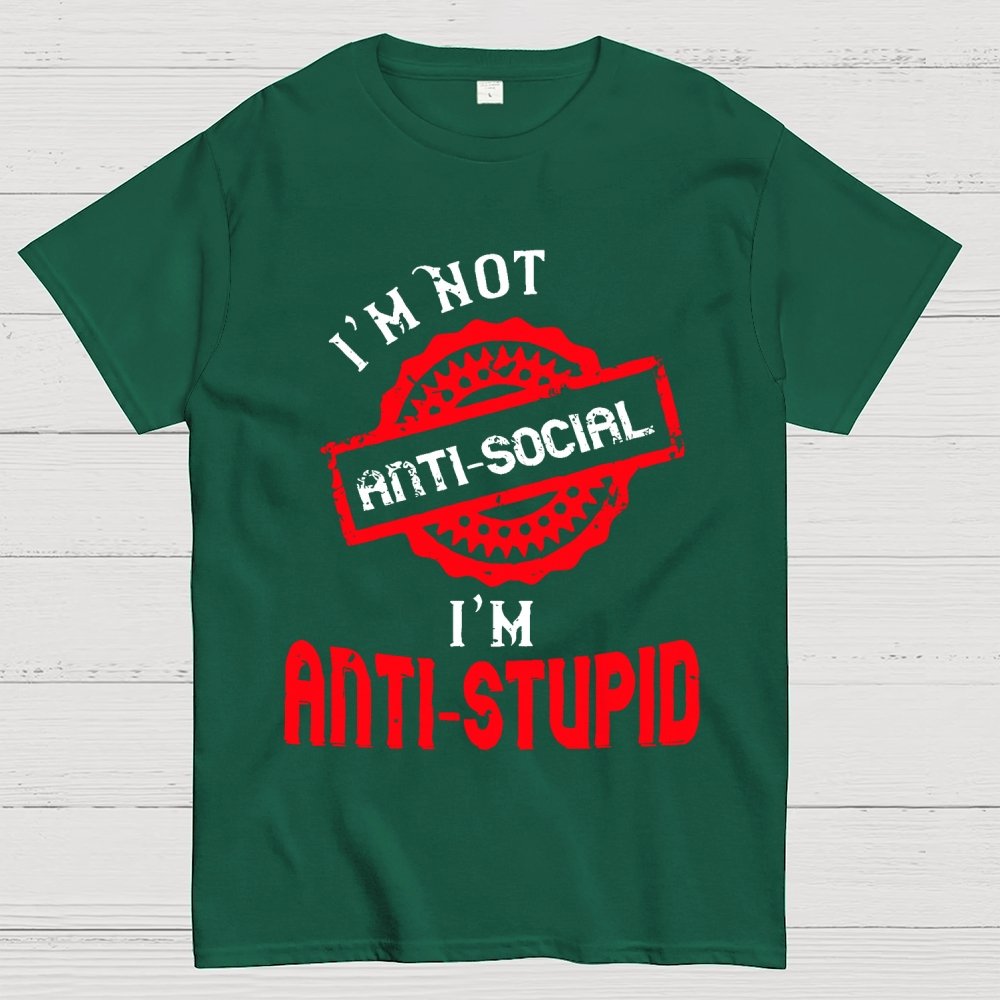 Anti-Stupid Geek T-Shirt