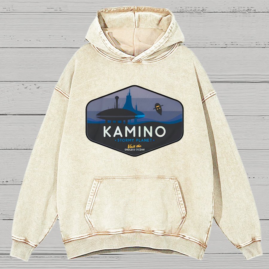 Kamino Vintage Distressed Hoodie