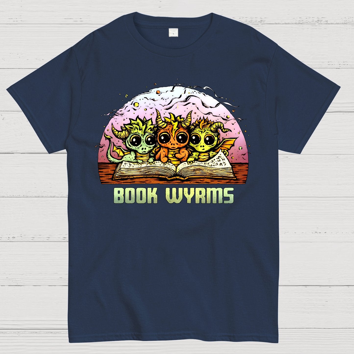 Book Dragon Geek T-Shirt
